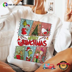 Merry Grinchmas Cartoonish Grinch Shirt 3