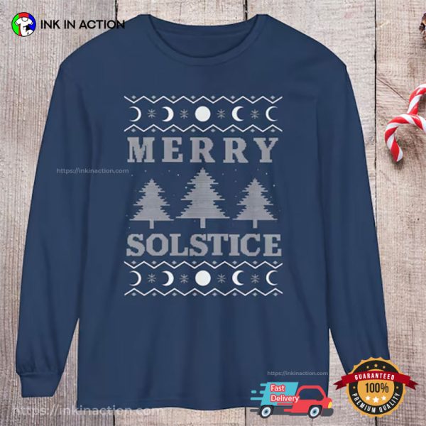 Merry Solstice Ugly Christmas Shirt