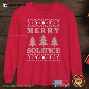 Merry Solstice Ugly Christmas Shirt 3