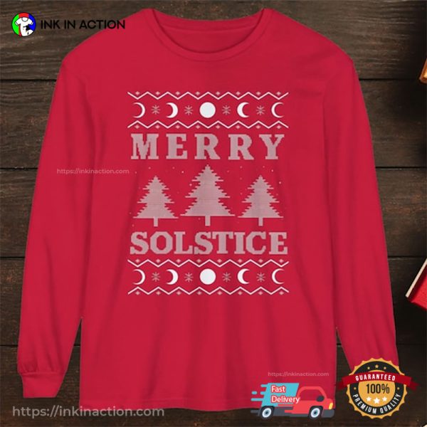 Merry Solstice Ugly Christmas Shirt