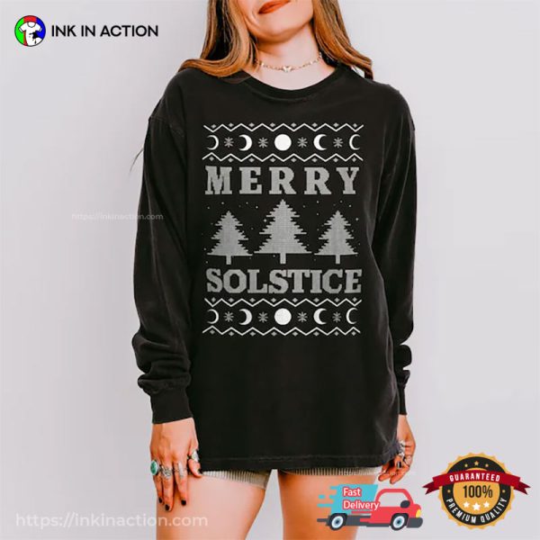 Merry Solstice Ugly Christmas Shirt