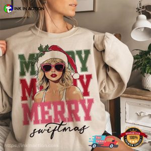 Merry Swiftmas Funny Christmas Shirt