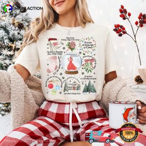 Merry Swiftmas Snow Globe Lyrics Shirt