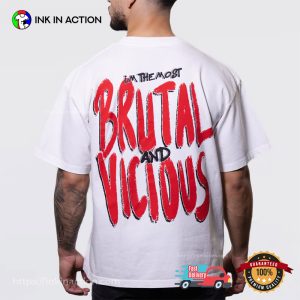 Mike Tyson Best Ever Brutal And Vicious 2-Sided Shirt