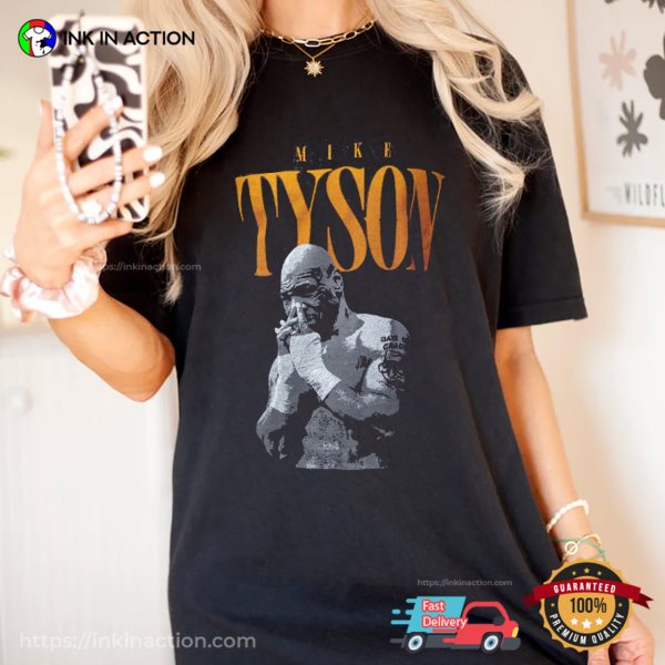 Mike Tyson Mighty And Resilience Comfort Colors Shirt