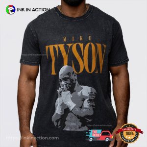 Mike Tyson Mighty And Resilience Comfort Colors Shirt