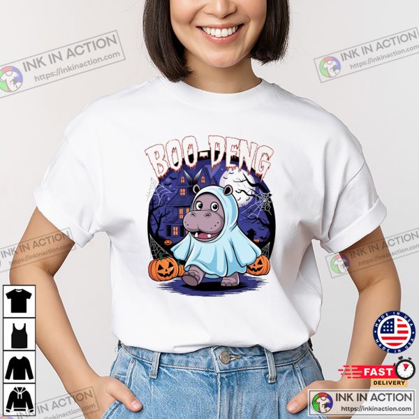 Moo Deng Boo Deng Halloween T-shirt