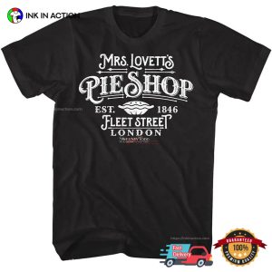 Mrs. Lovett's Pie Shop T shirt 3