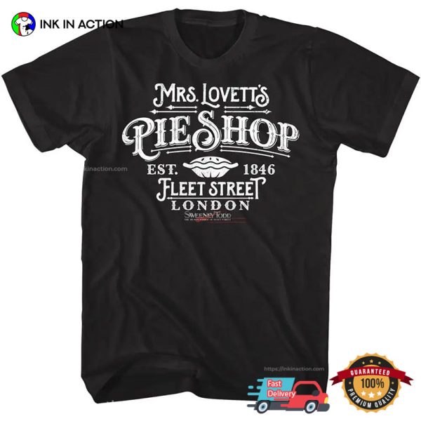 Mrs. Lovett’s Pie Shop T-shirt