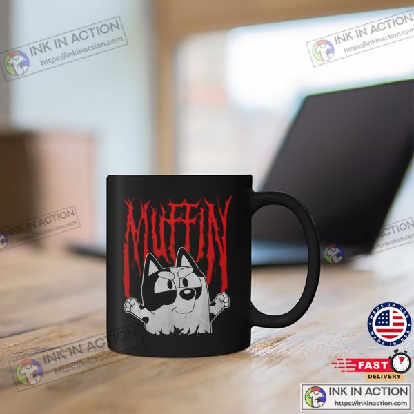 Muffin Metal Bluey Cartoon Coffee Cup