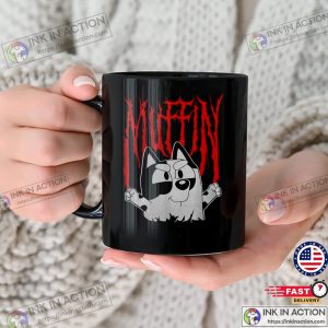 Muffin Metal Bluey Cartoon Coffee Cup