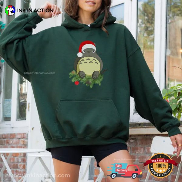 My Neighbor Totoro Ghibli Christmas T-shirt