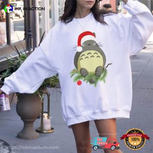 My Neighbor Totoro Ghibli Christmas T shirt 3