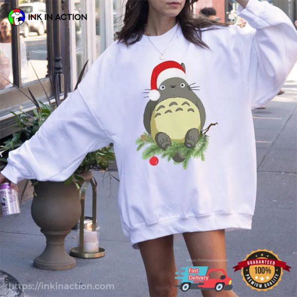 My Neighbor Totoro Ghibli Christmas T-shirt