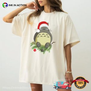 My Neighbor Totoro Ghibli Christmas T-shirt