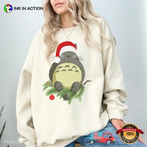 My Neighbor Totoro Ghibli Christmas T shirt 4