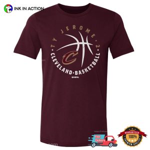 NBPA Ty Jerome Cleveland Basketball T-shirt