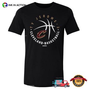 NBPA Ty Jerome Cleveland Basketball T shirt 3