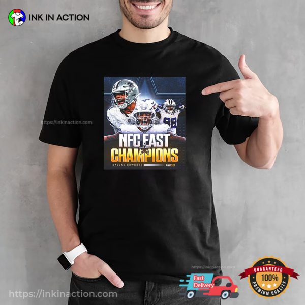 NFC East Champions Dallas Cowboys Clinched NFL Poster Shirt