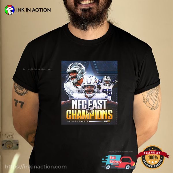 NFC East Champions Dallas Cowboys Clinched NFL Poster Shirt