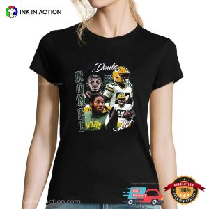 NFL Romeo Doubs Vintage Style Signature T-shirt