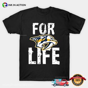 Nashville Predators Ice Hockey Team Logo Shirt