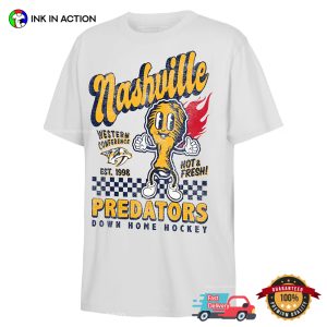 Nashville Predators Mitchell & Ness Youth Concession Stand T Shirt 3