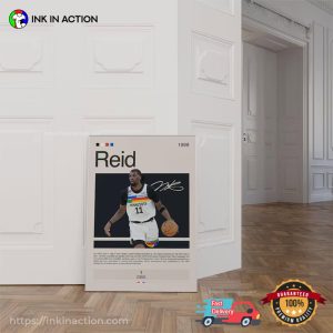 Naz Reid Minnesota Timberwolves NBA Poster 2