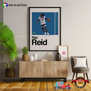 Naz Reid NBA Wall Art