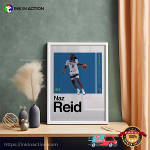 Naz Reid NBA Wall Art 3