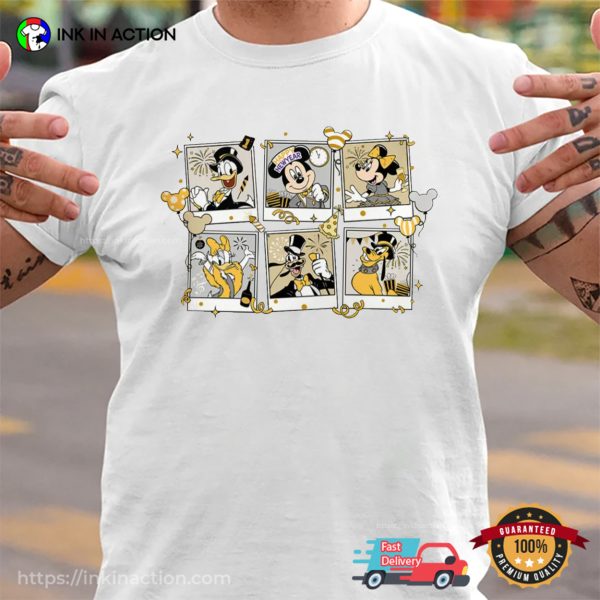 New Year 2025 Disney Picture T-shirt