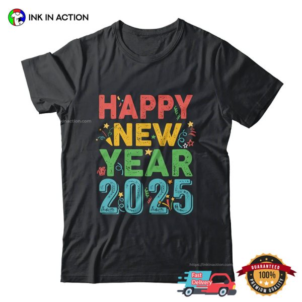 New Years Eve Party Supplies Kids Nye 2025 Shirt