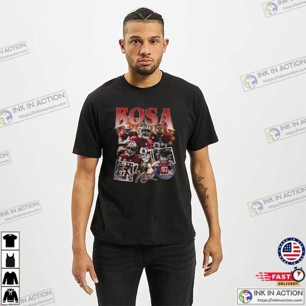 Nick Bosa 49ers Football Defensive End Vintage T-shirt