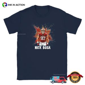 Nick Bosa 97 San Francisco 49ers Graphic Art Tee 2