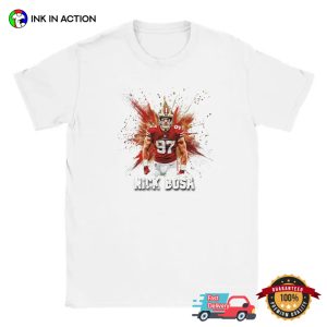 Nick Bosa 97 San Francisco 49ers Graphic Art Tee 3