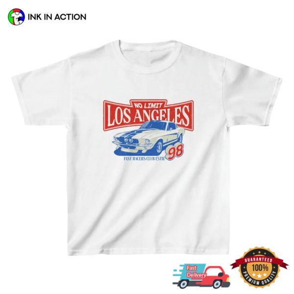 No Limit Los Angeles Classic Racing Car T-shirt