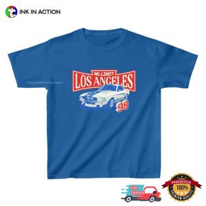 No Limit Los Angeles Classic Racing Car T shirt 2