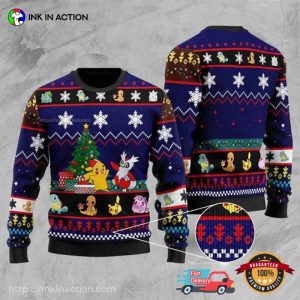 Pokemon Christmas Ugly Sweater