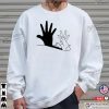 Rabbit Hand Shadow Art Funny Meme T-shirts