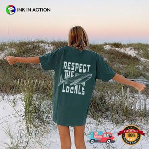 Respect The Local Aesthetic Comfort Colors Shirt