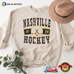 Retro Nashville Predator 1998 Hockey Fan Shirt 3