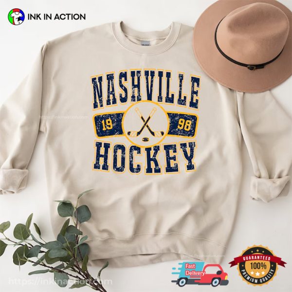 Retro Nashville Predator 1998 Hockey Fan Shirt