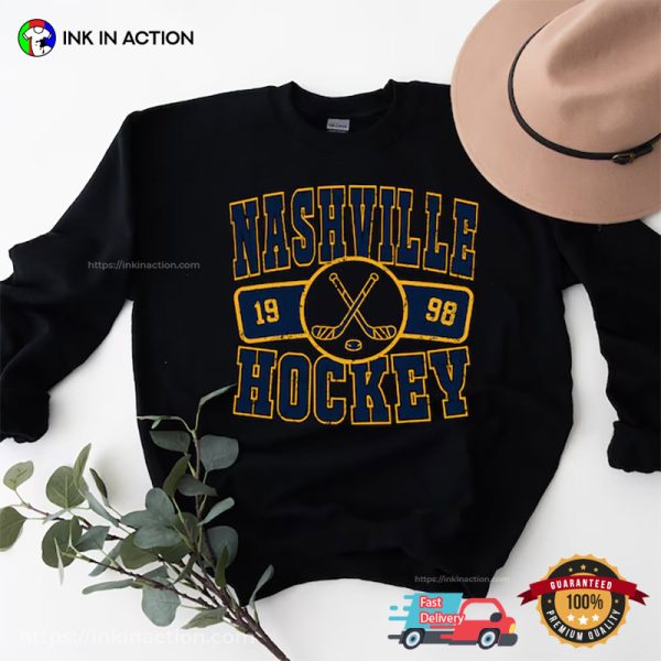 Retro Nashville Predator 1998 Hockey Fan Shirt