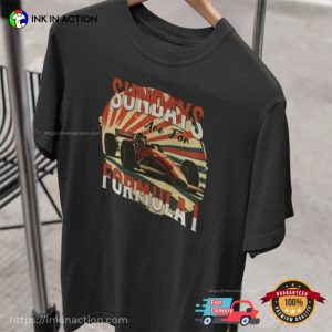 Retro Sundays Are For Formula 1 Comfort Colors T shirt 3