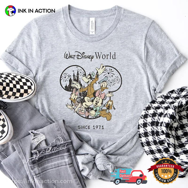 Retro Vintage Walt Disney World Est 1971 Comfort Colors T-shirt