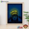 Rihanna Crown Neon Poster