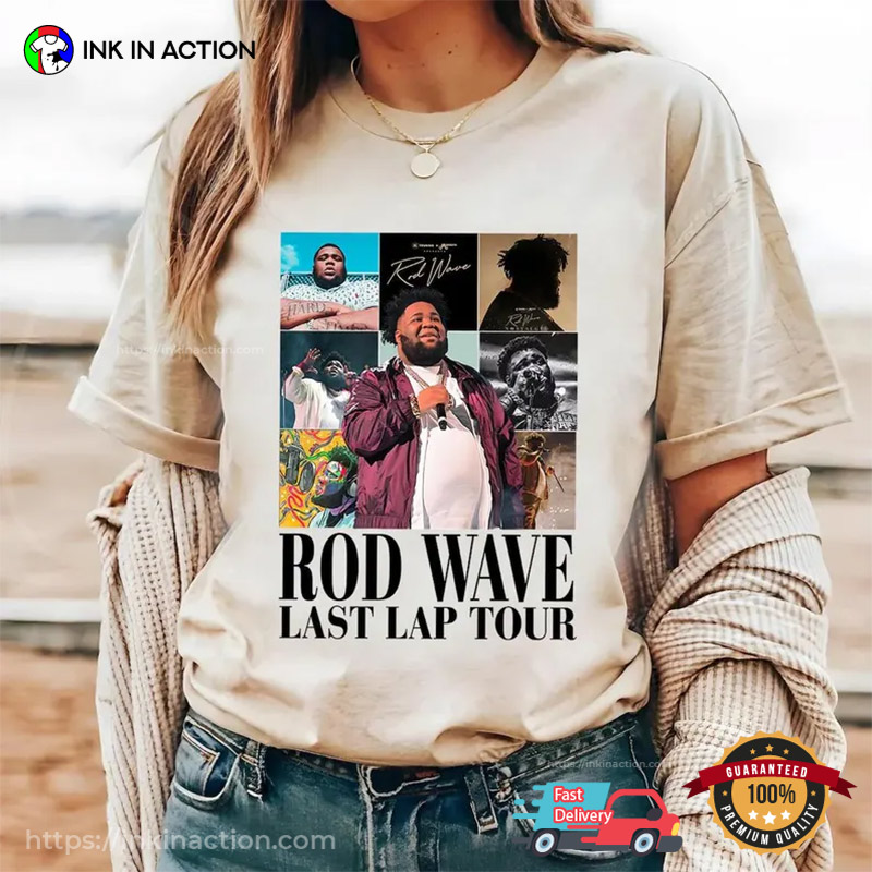 Rod Wave Last Lap Tour 2024 Vintage Comfort Colors T-shirt