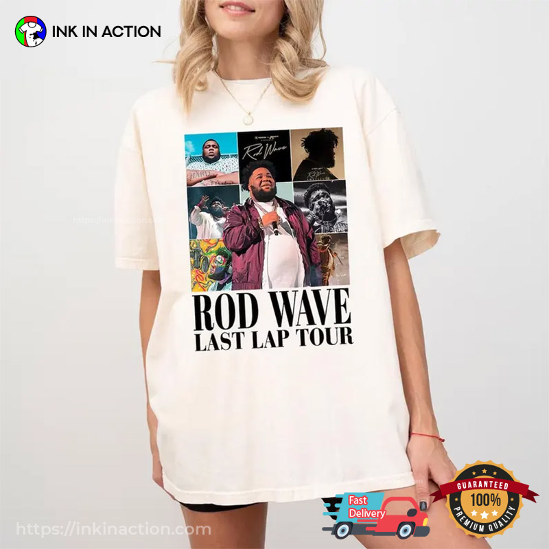 Rod Wave Last Lap Tour 2024 Vintage Comfort Colors T-shirt