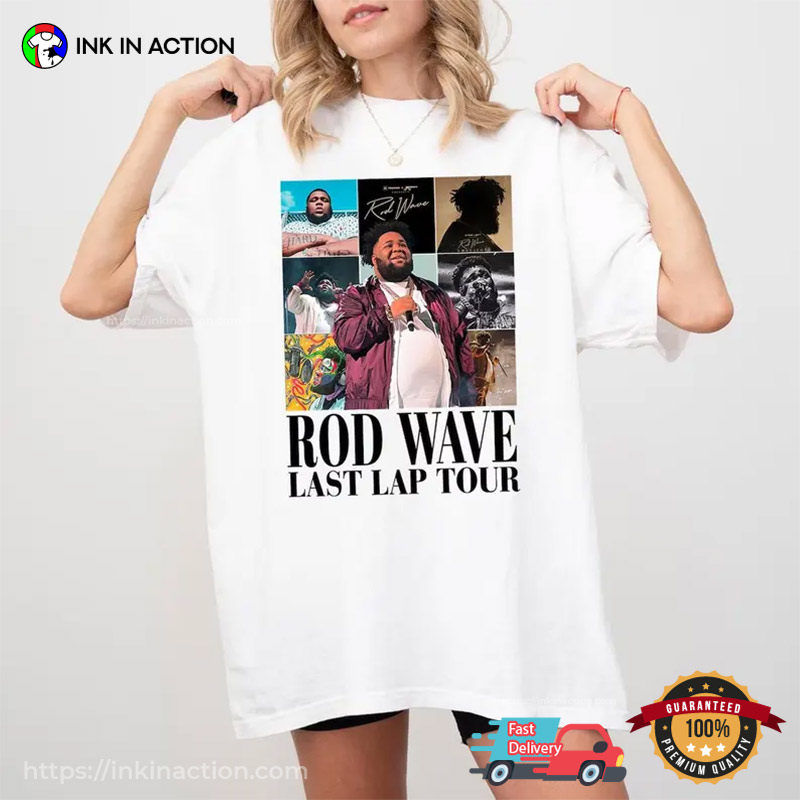 Rod Wave Last Lap Tour 2024 Vintage Comfort Colors T-shirt
