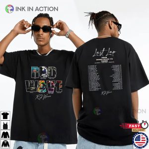 Rod Wave Last Lap Tour 2924 Schedules Signature T-shirt